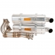 APX SLIP-ON DUAL MUFFLER ALUMINIUM