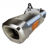 APX SLIP-ON MUFFLER ALUMINIUM