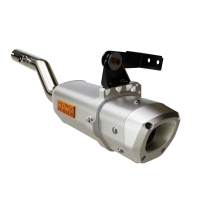 APX SLIP-ON MUFFLER ALUMINIUM