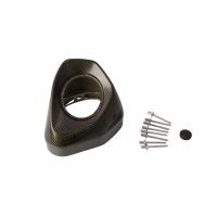 END CAP SET CARBON BLACK