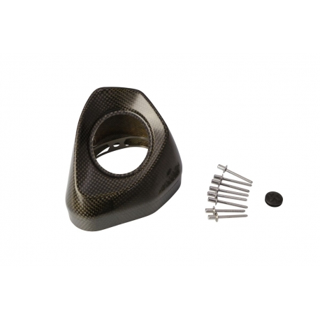 END CAP SET CARBON BLACK