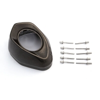 END CAP SET CARBON BLACK