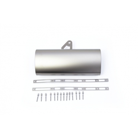 MUFFLER SLEEVE REPAIR KIT TITANIUM GREY