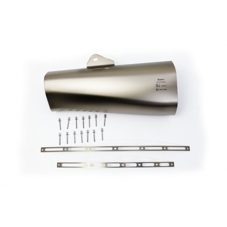 MUFFLER SLEEVE REPAIR KIT TITANIUM GREY
