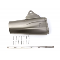 MUFFLER SLEEVE REPAIR KIT TITANIUM GREY