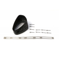 END CAP SET CARBON BLACK