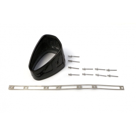 END CAP SET CARBON BLACK