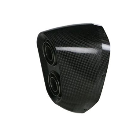 END CAP SET CARBON BLACK