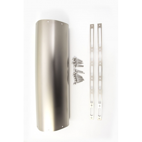 MUFFLER SLEEVE REPAIR KIT TITANIUM GREY