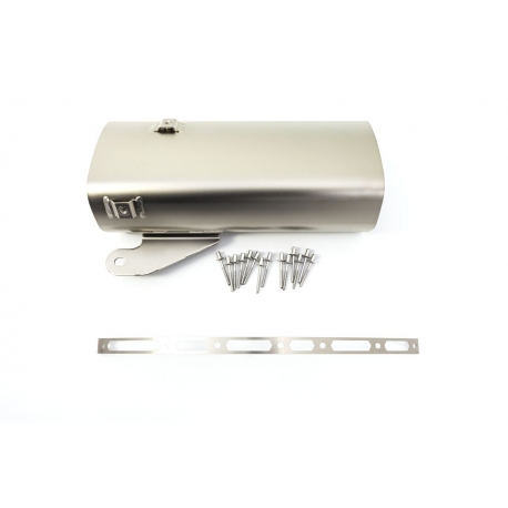 MUFFLER SLEEVE REPAIR KIT TITANIUM GREY