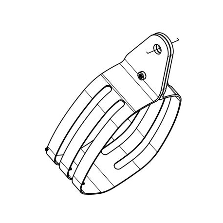 MUFFLER CLAMP CARBON