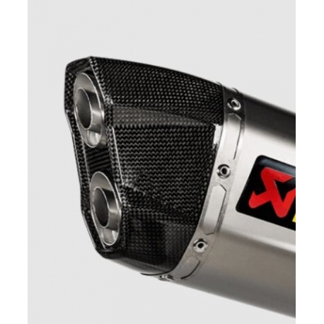 END CAP SET CARBON BLACK