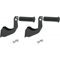 BRACKET FOR FOOTPEG RELOCATOR BLACK