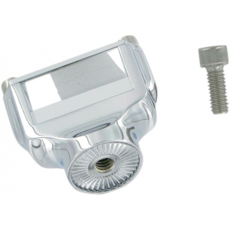 MOUNT CLAMP FOR SIDE LICENSE PLATE HOLDERS HD CHROME