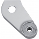 MOUNT CLAMP FOR SIDE LICENSE PLATE HOLDERS CHROME