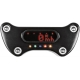 TOP HANDLEBAR CLAMP 25,4 MM FOR MOTOSCOPE MINI BLACK