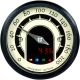 MST SPEEDSTER ANALOG SPEEDOMETER ANODIZED BLACK
