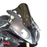 WINDSHIELD DOUBLE BUBBLE SMOKED BLACK 41 CM 3MM