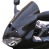 WINDSHIELD DOUBLE BUBBLE SMOKED BLACK 35 CM 3MM