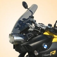 WINDSHIELD HIGH PROTECTION SMOKED GREY 47 CM 4MM
