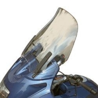 WINDSHIELD HIGH PROTECTION SMOKED GREY 49 CM 6MM