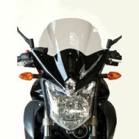 WINDSHIELD HIGH PROTECTION SMOKED BLACK 36 CM 3MM