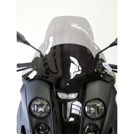 WINDSHIELD HIGH PROTECTION SMOKED GREY 59 CM 4MM
