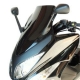 WINDSHIELD RACING SMOKED BLACK 48 CM 3MM