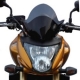 WINDSHIELD DEFLECTOR SMOKED BLACK 25 CM 3MM