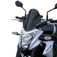 WINDSHIELD SAUTE-VENT SMOKED BLACK 31 CM 3MM