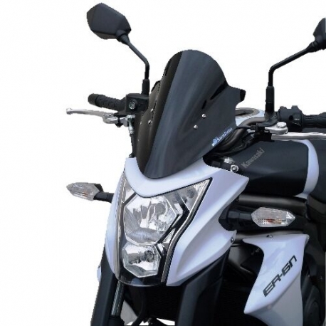 WINDSHIELD SAUTE-VENT SMOKED BLACK 31 CM 3MM