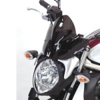 WINDSHIELD DEFLECTOR SMOKED BLACK 25 CM 4MM