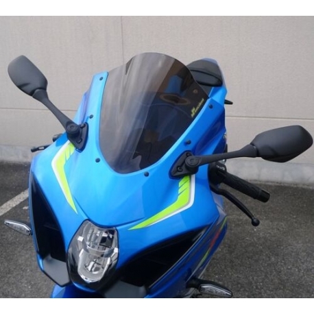 WINDSHIELD DOUDLE BUBBLE CLEAR 32 CM 3MM