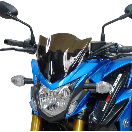 WINDSHIELD DEFLECTOR SMOKED BLACK 27 CM 3MM