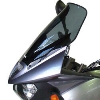 WINDSHIELD HIGH PROTECTION SMOKED BLACK 45 CM 3MM