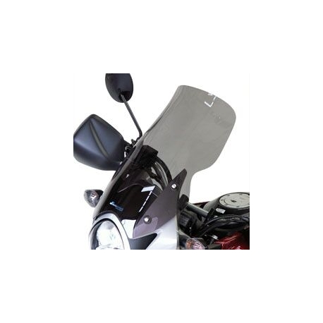 WINDSHIELD HIGH PROTECTION SMOKED GREY 45 CM 3MM