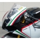 WINDSHIELD DOUBLE CURVE SMOKED BLACK 37 CM 3MM