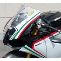 WINDSHIELD DOUBLE CURVE CLEAR 37 CM 3MM