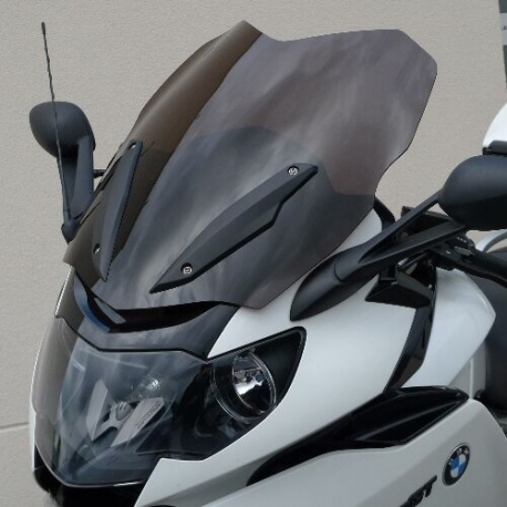 WINDSHIELD HIGH PROTECTION SMOKED GREY 53 CM 5MM