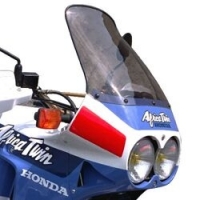 WINDSHIELD HIGH PROTECTION SMOKED GREY 45 CM 3MM
