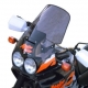 WINDSHIELD HIGH PROTECTION SMOKED GREY 40 CM 3MM