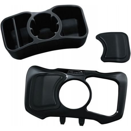 GLOVE BOX CUBBY BLACK