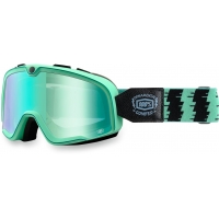 BARSTOW ORNAMENTAL CONIFER RACING GOGGLE W/ MIRROR GREEN LENS