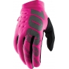 WOMENS BRISKER COLD WEATHER GLOVES PINK/BLACK SMALL