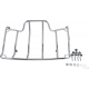 LUGGAGE RACK FOR TOUR PAK CHROME