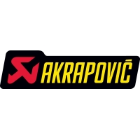 AKRAPOVIC LOGO STICKER 90 X 27 MM