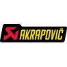 AKRAPOVIC LOGO STICKER 90 X 27 MM