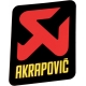 AKRAPOVIC LOGO STICKER VERTICAL 95 MM