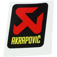 STICKER AKRAPOVIC H/R AL