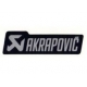 AKRAPOVIC BK LOGO STICKER 150 X 42 MM
